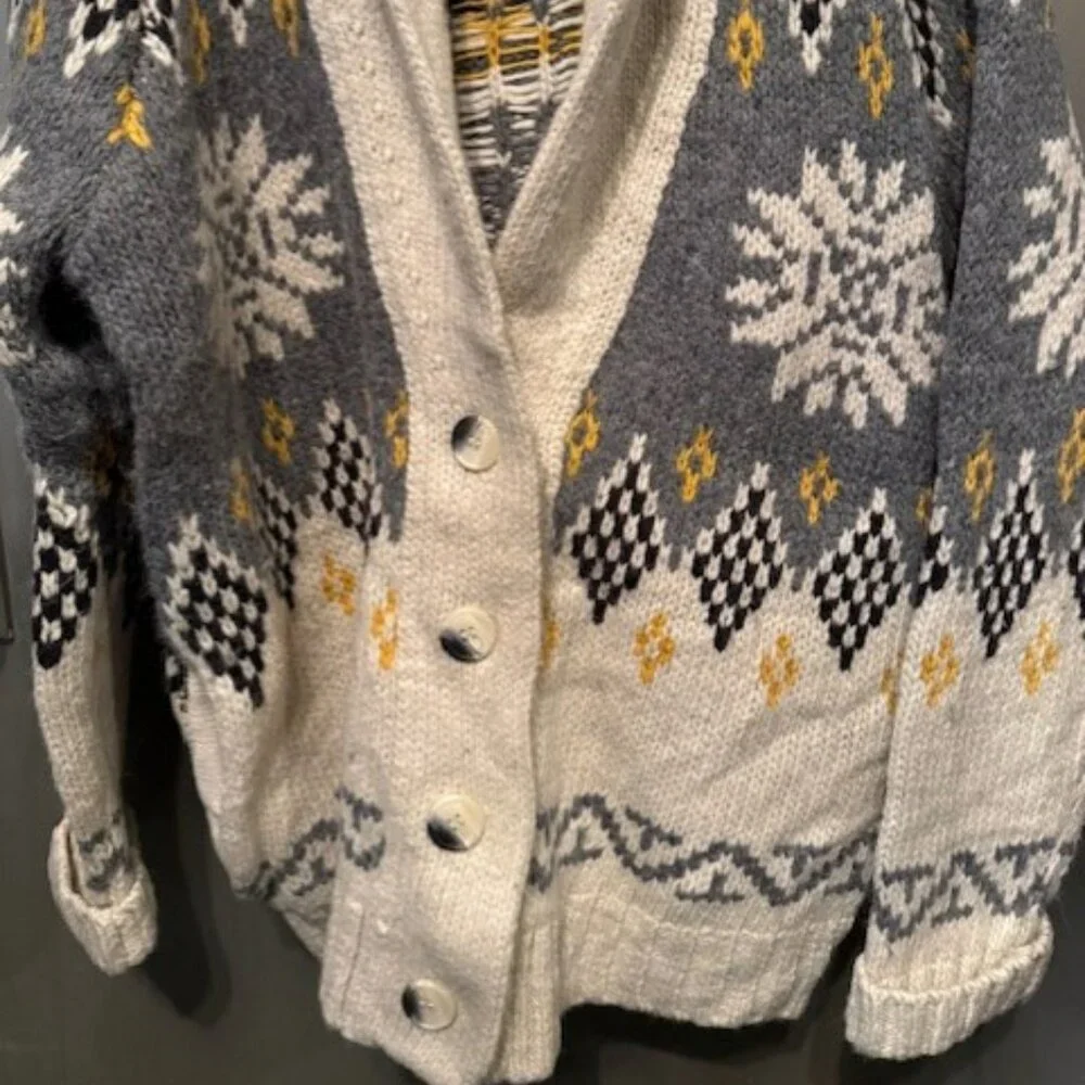 Topshop starsky Fair Ilse cardigan Sweater - NWOT - Picture 11 of 16